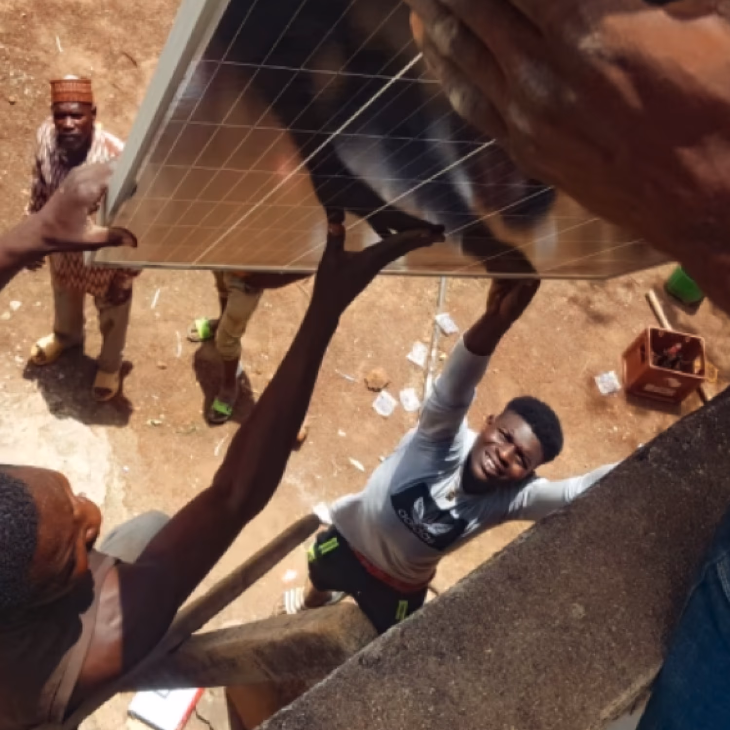 Installing solar equipment in medical centres 