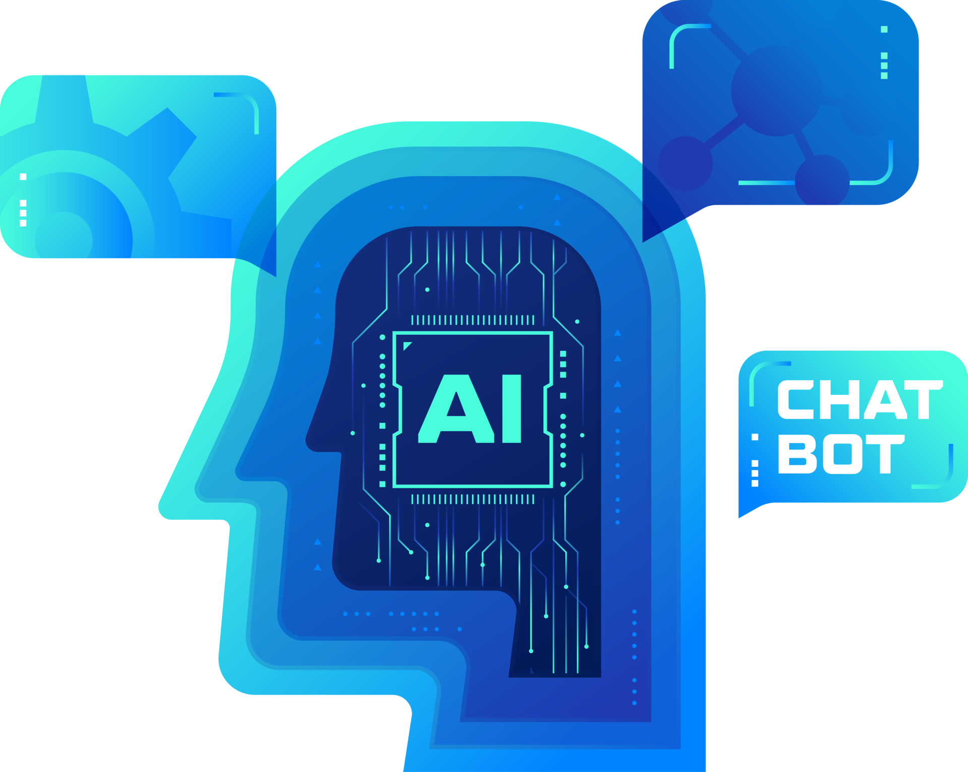 Chat bot screenshots