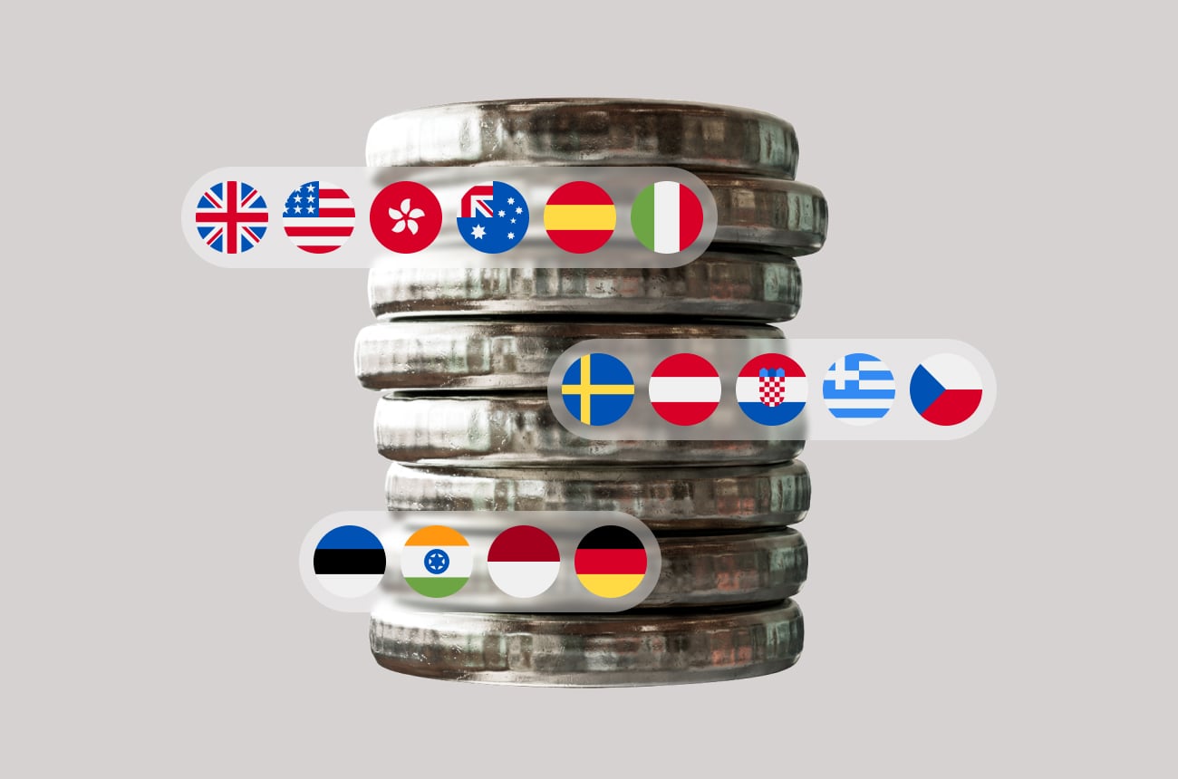 USD, EUR, EUR
