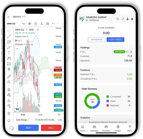 screenshot of application