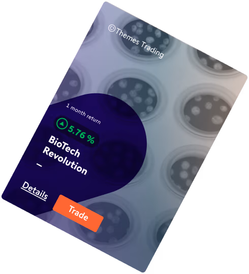 Themes trading card of the "BioTech Revolution" certificate